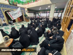 مراسم بدرقه زائران اربعین حسینی در مزار هشت شهید گمنام باغ موزه دفاع مقدس ساری
 2