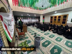 مراسم بدرقه زائران اربعین حسینی در مزار هشت شهید گمنام باغ موزه دفاع مقدس ساری
 2