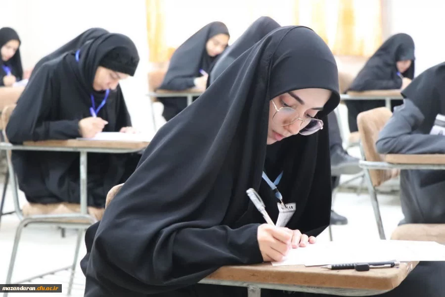 آغاز امتحانات پایان ترم در دانشگاه فرهنگیان مازندران 2