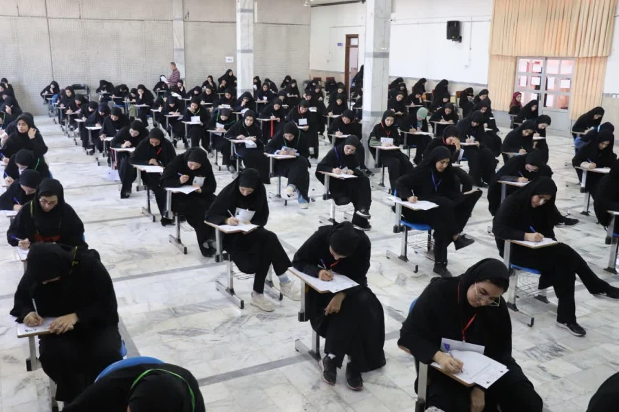 آغاز امتحانات پایان ترم در دانشگاه فرهنگیان مازندران 7