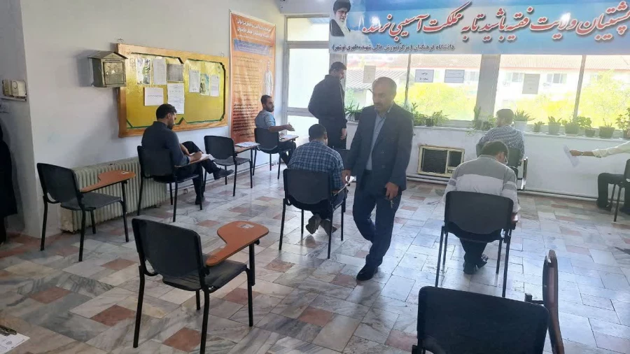 آغاز امتحانات پایان ترم در دانشگاه فرهنگیان مازندران 11