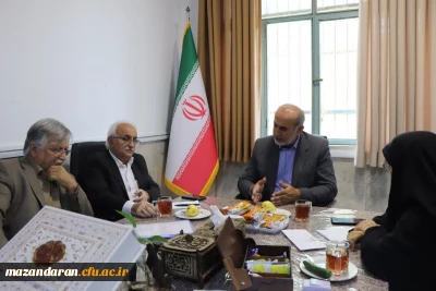 جلسه تمهید مقدمات تشکیل کارگروه مجمع خیرین دانشگاه فرهنگیان مازندران 
