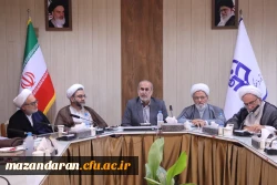 برگزاری نشست بررسی برنامه ریزی یک ساله اعزام مبلغین به دانشگاه های مازندران در دانشگاه فرهنگیان 
 10