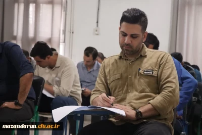 برگزاری آزمون جامع مهارت آموزان ماده ۲۸ در پردیس دکتر شریعتی ساری 
