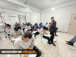 برگزاری آزمون جامع مهارت آموزان ماده ۲۸ در پردیس دکتر شریعتی ساری 
 8