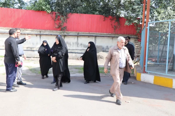 بازدید میدانی از مرکز حضرت فاطمه(س) قائمشهر 2