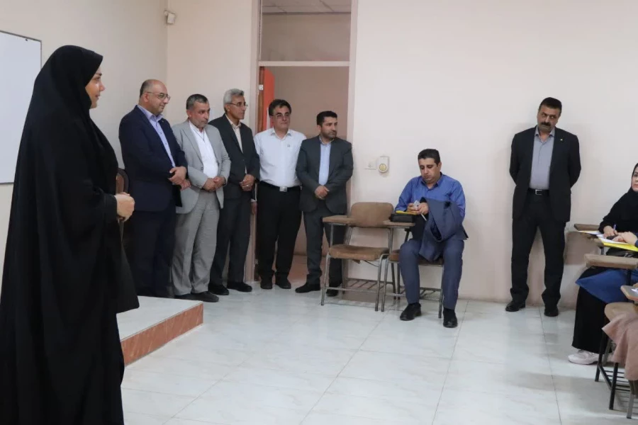 بازدید از کلاسهای طرح توانا درمرکز حضرت فاطمه(س) 2