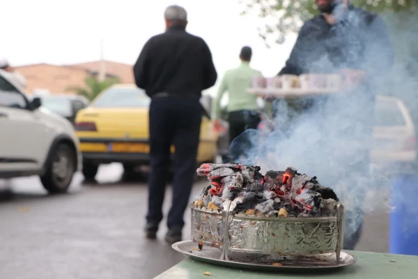 موکب پذیرایی در مسیر پیاده روی جاماندگان اربعین حسینی 2