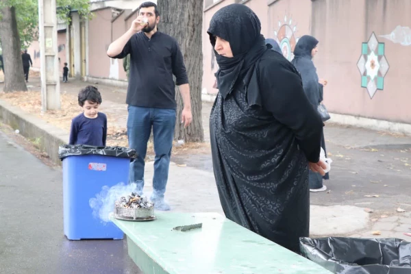 موکب پذیرایی در مسیر پیاده روی جاماندگان اربعین حسینی 5