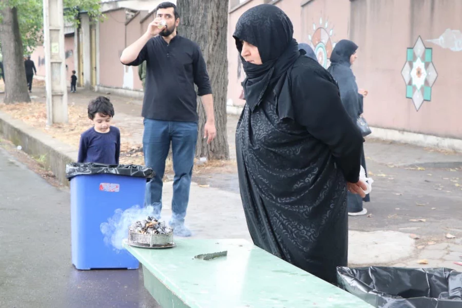 موکب پذیرایی در مسیر پیاده روی جاماندگان اربعین حسینی 5