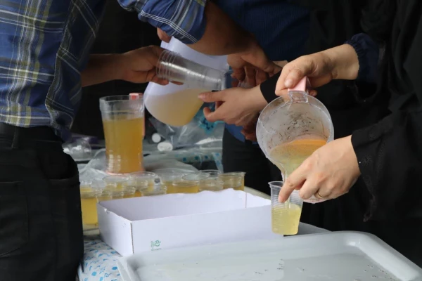 موکب پذیرایی در مسیر پیاده روی جاماندگان اربعین حسینی 8