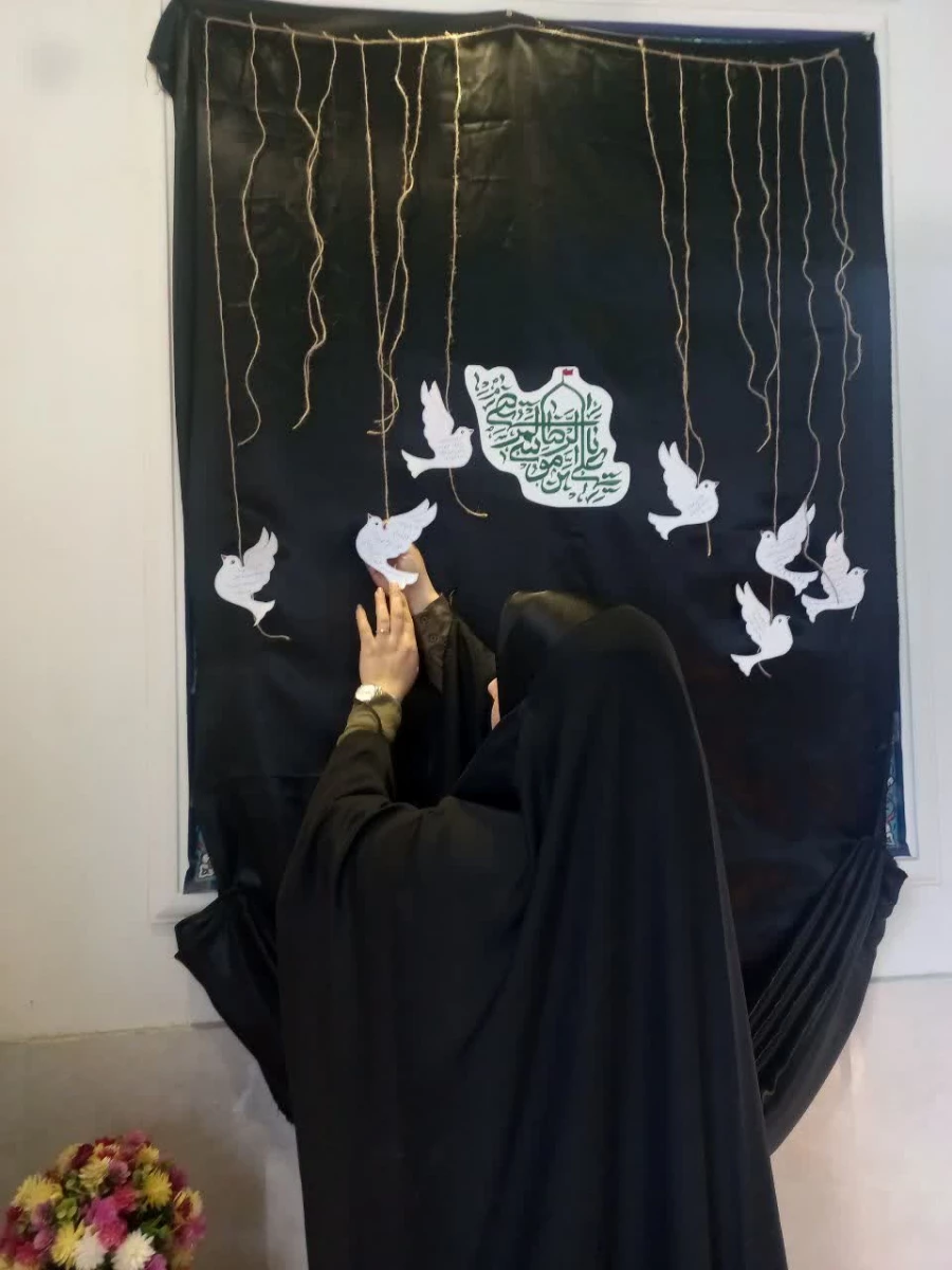 تشکیل موکب امام مهربانی ها در جوار شهید خوشنام مرکز 3