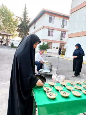 تشکیل موکب امام مهربانی ها در جوار شهید خوشنام مرکز 7