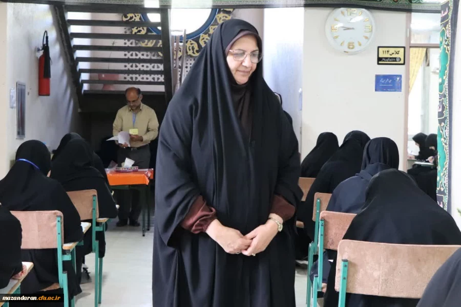 برگزاری امتحانات پایان ترم در مرکز حضرت فاطمه(س)قائمشهر 2