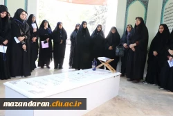  آیین عطرافشانی و تجدید میثاق دانشجویان دانشگاه فرهنگیان در کنار مزار شهید گمنام دانشگاه 4