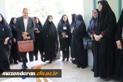  آیین عطرافشانی و تجدید میثاق دانشجویان دانشگاه فرهنگیان در کنار مزار شهید گمنام دانشگاه 5