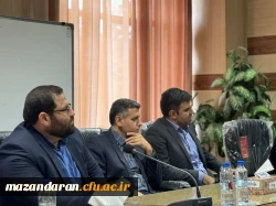 برگزاری آیین تکریم و معارفه سرپرست پردیس فاطمه الزهرا (س) ساری 
 7