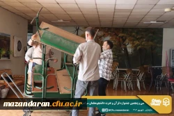 همراهی و کوشش بی وقفه کارکنان دانشگاه فرهنگیان مازندران 
 9