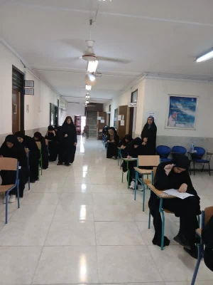 برگزاری آزمون ترم تابستان دانشجویان رشته بهداشت مدارس 3