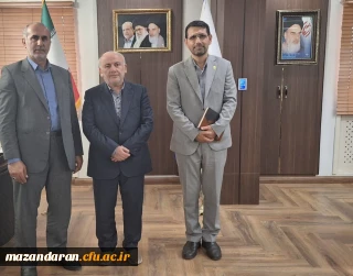 دیدار معاونت فرهنگی تربیتی دانشگاه فرهنگیان با استاندار مازندران
