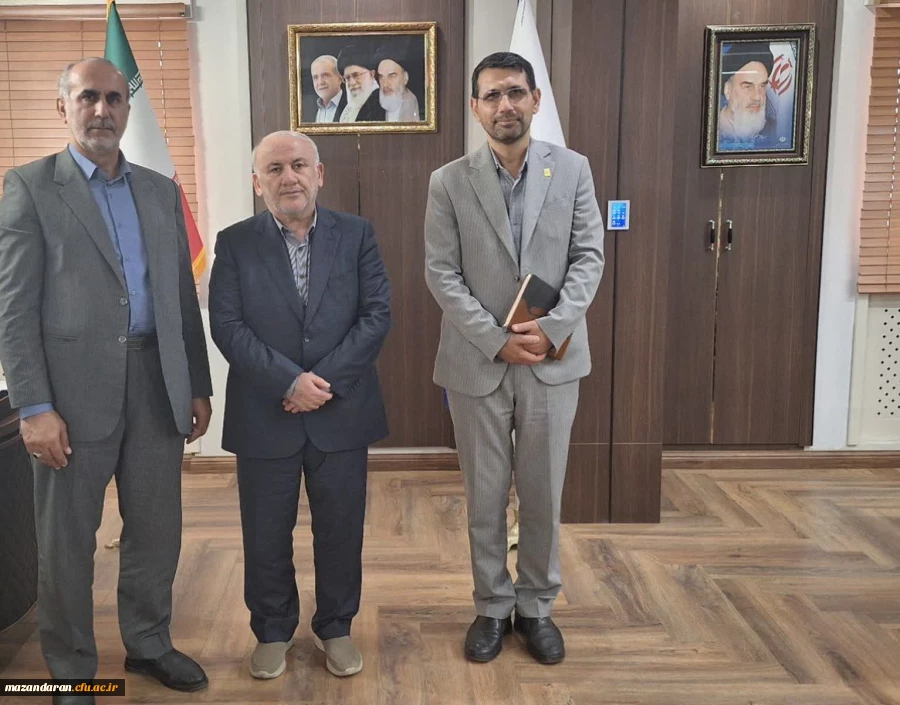 دیدار معاونت فرهنگی تربیتی دانشگاه فرهنگیان با استاندار مازندران
 2