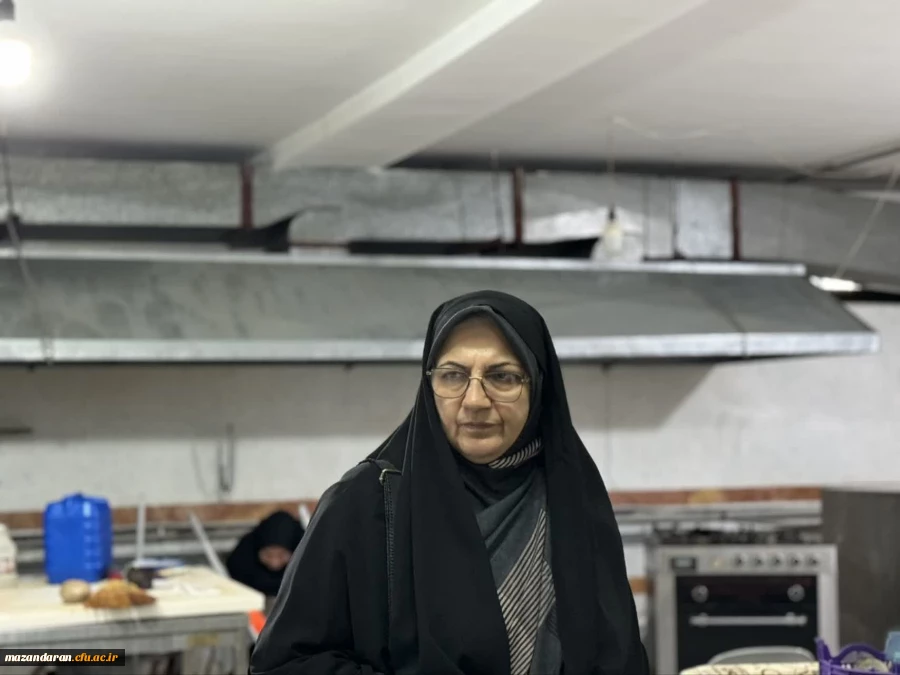 بازدید دابوئی رئیس پردیس فاطمه الزهرا(س) ساری  2