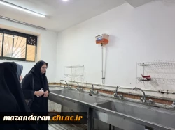 بازدید دابوئی رئیس پردیس فاطمه الزهرا(س) ساری  2