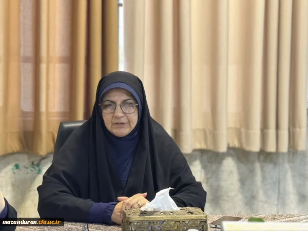 جلسه کمیته فرصت مهر با حضور دابوئی رئیس پردیس فاطمه الزهرا(س) ساری 2