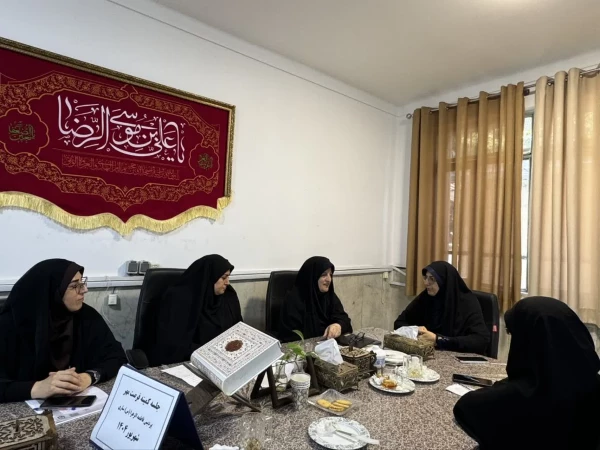جلسه کمیته فرصت مهر با حضور دابوئی رئیس پردیس فاطمه الزهرا(س) ساری 2