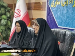 جلسه باز آموزی کارورزی 1 با حضور رئیس پردیس خواهران 3