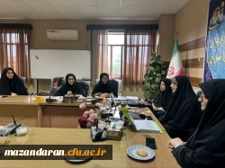 جلسه باز آموزی کارورزی 1 با حضور رئیس پردیس خواهران 7