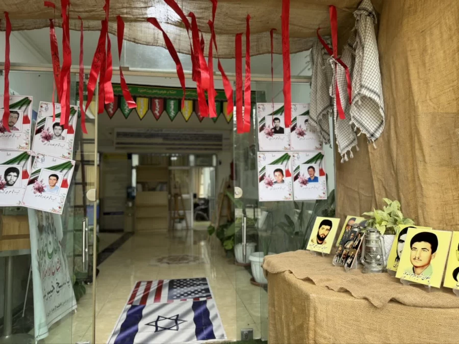 فضاسازی ساختمان آموزش به مناسبت آغاز هفته دفاع مقدس 3