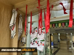 فضاسازی ساختمان آموزش به مناسبت آغاز هفته دفاع مقدس 5