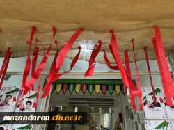 فضاسازی ساختمان آموزش به مناسبت آغاز هفته دفاع مقدس 7