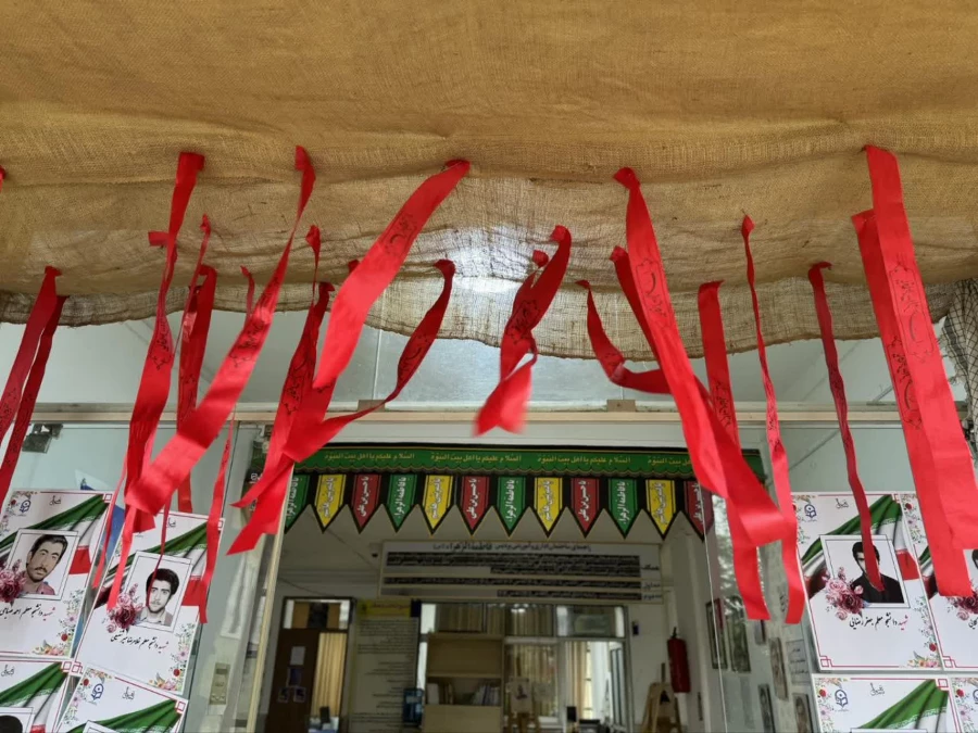 فضاسازی ساختمان آموزش به مناسبت آغاز هفته دفاع مقدس 7