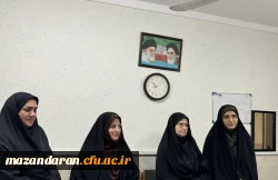 حضور مسئولین دانشگاه فرهنگیان پردیس فاطمه الزهرا (س) ساری در آغازین روز از شروع کلاس هابرای تبریک سال تحصیلی جدید 2