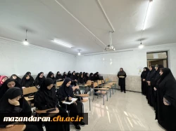 حضور مسئولین دانشگاه فرهنگیان پردیس فاطمه الزهرا (س) ساری در آغازین روز از شروع کلاس هابرای تبریک سال تحصیلی جدید 2