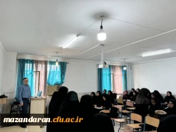 حضور مسئولین دانشگاه فرهنگیان پردیس فاطمه الزهرا (س) ساری در آغازین روز از شروع کلاس هابرای تبریک سال تحصیلی جدید 2