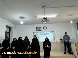 حضور مسئولین دانشگاه فرهنگیان پردیس فاطمه الزهرا (س) ساری در آغازین روز از شروع کلاس هابرای تبریک سال تحصیلی جدید 2