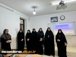 حضور مسئولین دانشگاه فرهنگیان پردیس فاطمه الزهرا (س) ساری در آغازین روز از شروع کلاس هابرای تبریک سال تحصیلی جدید 2