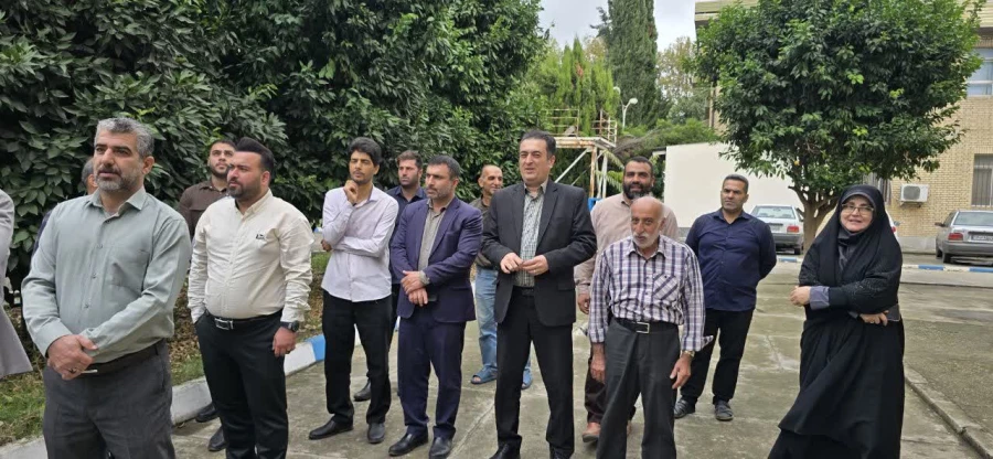 کلنگ زنی ساخت کلاس های جدید در پردیس دکتر شریعتی ساری 7