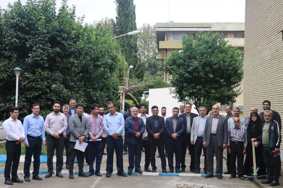 کلنگ زنی ساخت کلاس های جدید در پردیس دکتر شریعتی ساری 10