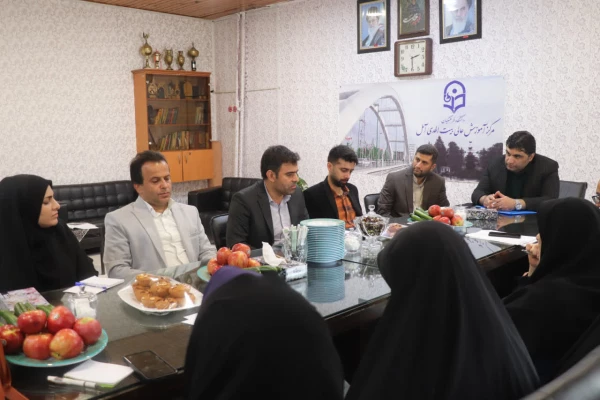 برگزاری جلسه بازآموزی کارورزی با حضور معاون آموزشی دانشگاه فرهنگیان مازندران 2