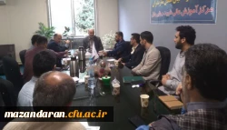 جلسه اسکان مرکز شهید رجایی بابل با حضور رئیس دانشگاه فرهنگیان مازندران 
 3