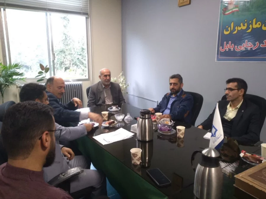 جلسه اسکان مرکز شهید رجایی بابل با حضور رئیس دانشگاه فرهنگیان مازندران 
 4