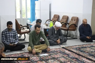 برگزاری مراسم زیارت عاشورا با حضور خدادادی معاون هماهنگی استان