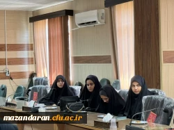 «نشست روایت نبرد» نشست روایت نبرد به مناسبت هفته دفاع مقدس در پردیس فاطمه الزهرا(س) ساری 2