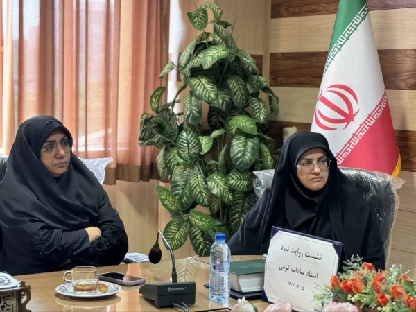 «نشست روایت نبرد» نشست روایت نبرد به مناسبت هفته دفاع مقدس در پردیس فاطمه الزهرا(س) ساری 2