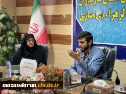 «نشست روایت نبرد» نشست روایت نبرد به مناسبت هفته دفاع مقدس در پردیس فاطمه الزهرا(س) ساری 2