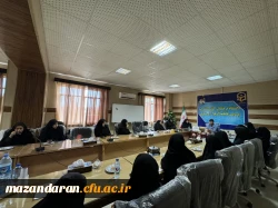 «نشست روایت نبرد» نشست روایت نبرد به مناسبت هفته دفاع مقدس در پردیس فاطمه الزهرا(س) ساری 2